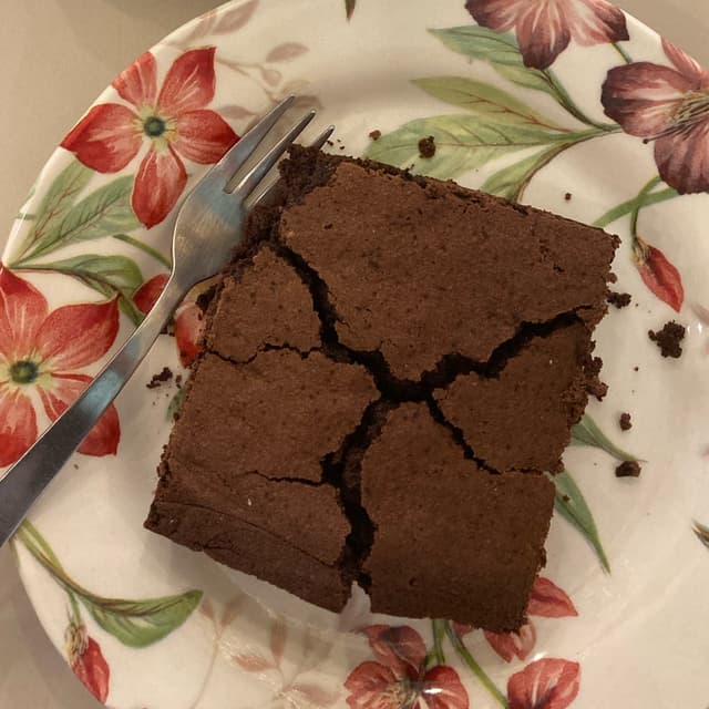 「brownie vegano」の料理の写真
