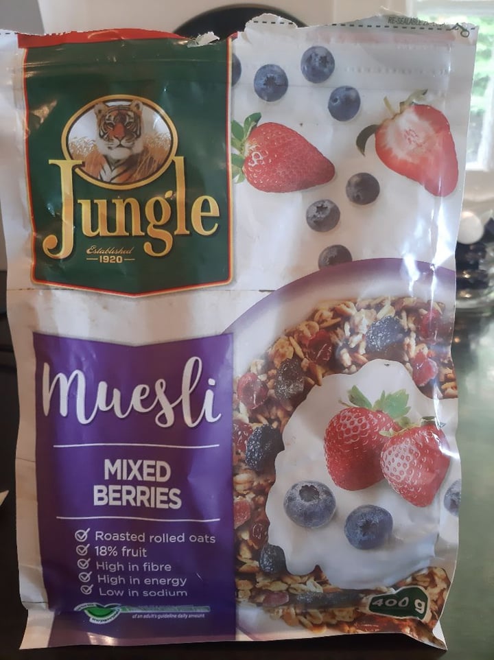 photo of Jungle Oats Muesli Mixed Berries shared by @chloekingdom on  05 Jan 2020 - review