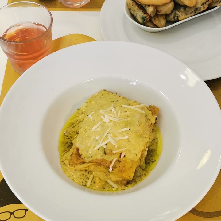 photo of Ratatouille Vegan Food Lasagne al pesto shared by @eglesplendente on  10 Aug 2022 - review