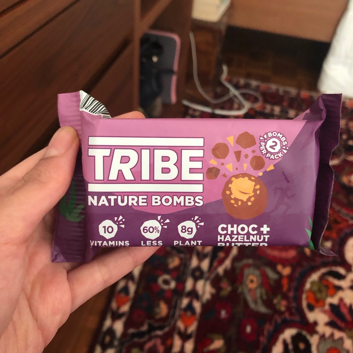 TRIBE Nature Bombs Choc + Hazelnut Butter Reviews | abillion