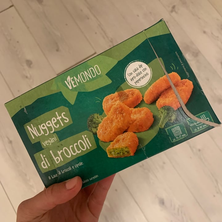 photo of Vemondo  Nuggets Vegani di Broccoli shared by @virginiapatafi on  09 Sep 2022 - review