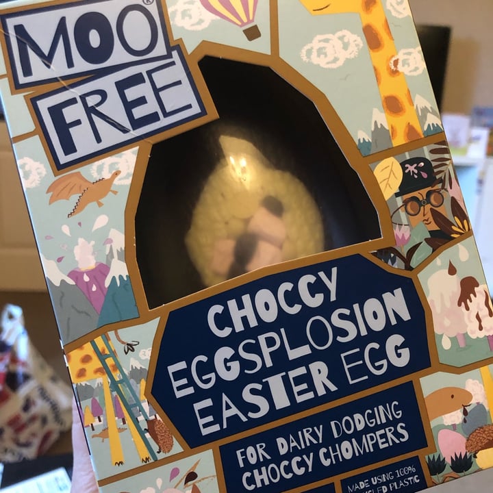 photo of Moo Free Choccy Eggsplosion Easter Egg shared by @cloudnineberry on  17 Apr 2022 - review