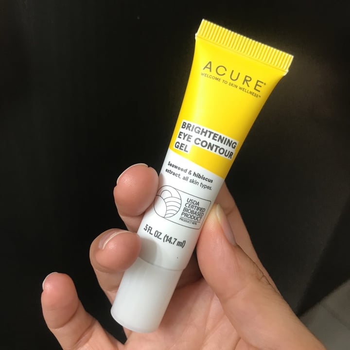 review photo of Acure Brightening Eye Contour Gel shared by @audobles on 22 May 2020 - review