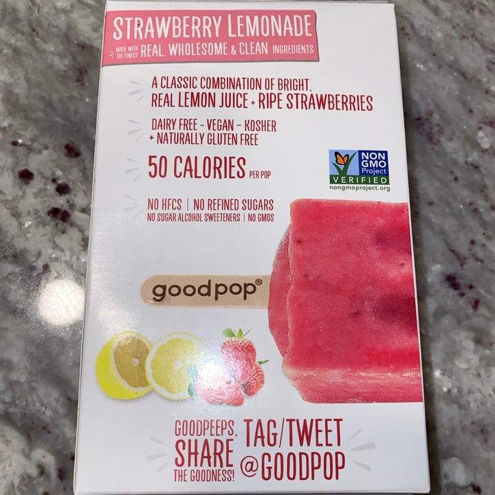 photo of Goodpop Strawberry Lemonade shared by @elexis on  15 Oct 2020 - review