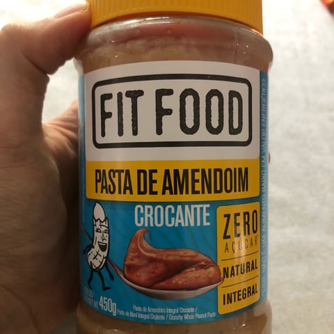 Fit Food pasta de amendoim crocante zero açucar integral Reviews
