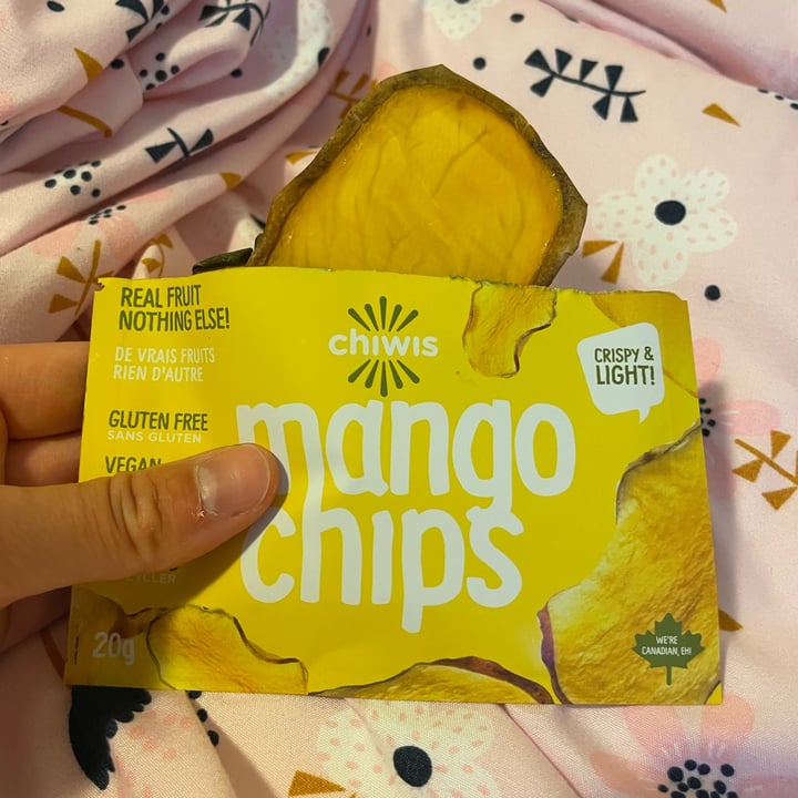 photo of Chiwis Mango Chips shared by @sweetandveggie on  06 Jun 2022 - review