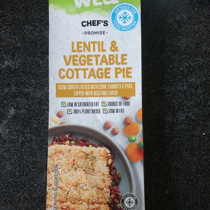 photo of Pick n Pay Lentil & vegetable cottage pie shared by @jessm on  20 Apr 2022 - review
