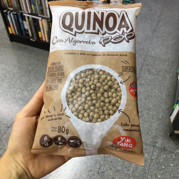 photo of Yin Yang Quinoa Pop con Algarroba shared by @visheva on  01 Mar 2021 - review