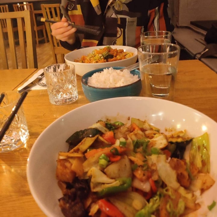 review photo of Restaurang Wongs Taiwanesisk Black Peppar Wok (tofu) shared by @crei on 08 Apr 2021 - review
