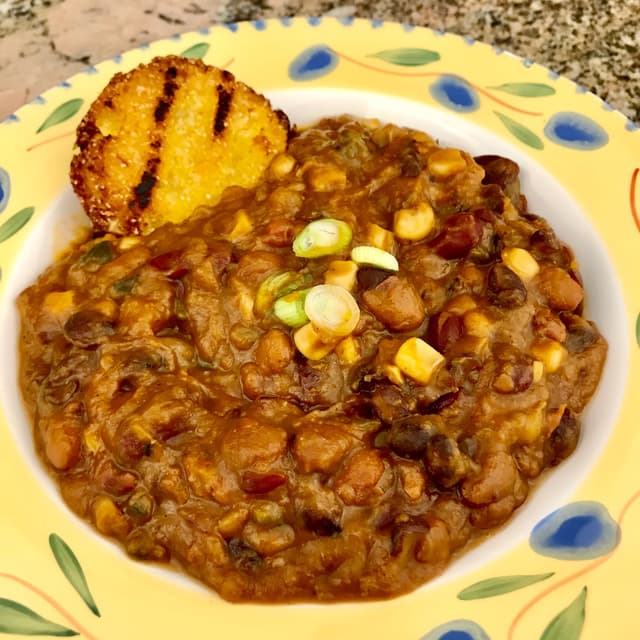 Photo of the dish “Butternut Squash & Pumpkin Chili”