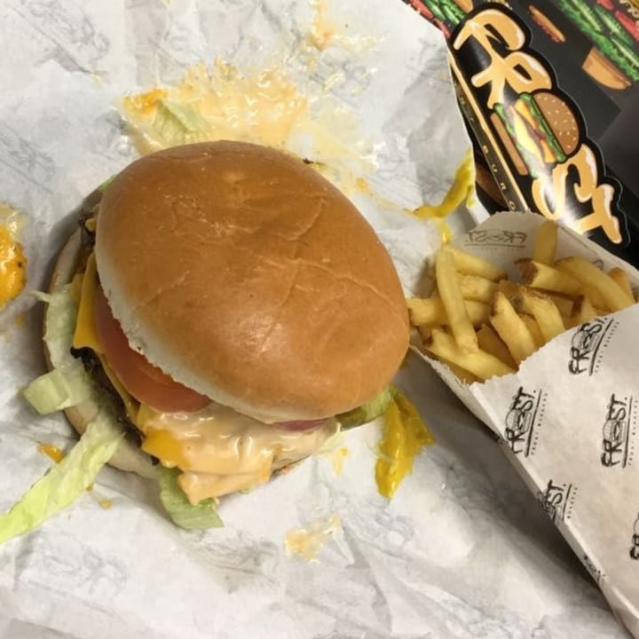 photo of Frost Burgers Double cheeseburger shared by @robynellen on  04 Aug 2020 - review