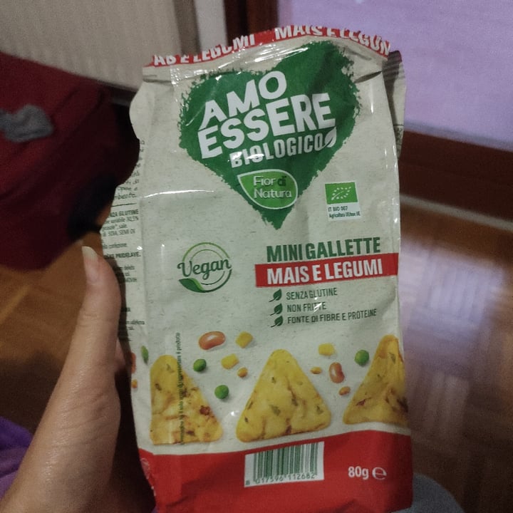 photo of Fior di Natura Mini Gallette Mais E Legumi shared by @martina7 on  25 Nov 2021 - review