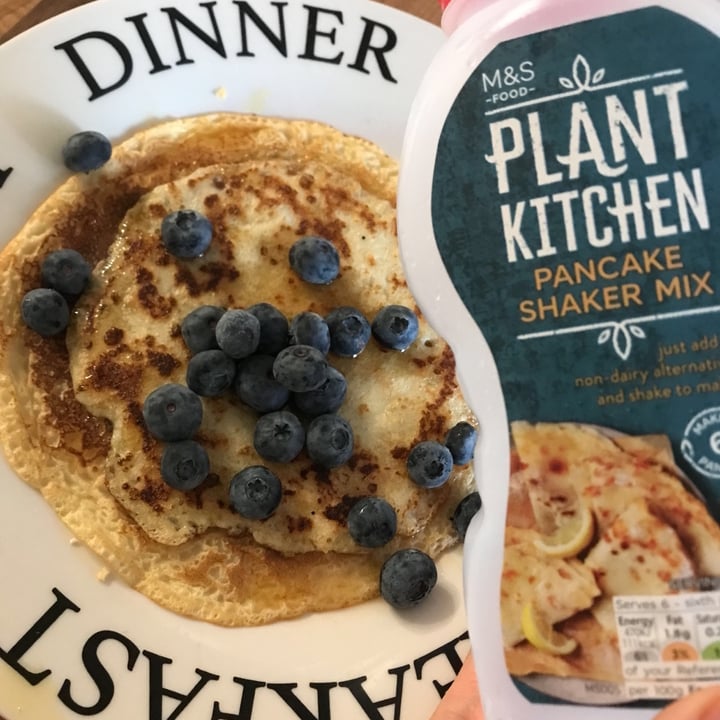 photo of Plant Kitchen (M&S) Pancake Shaker Mix shared by @vegansuttonmama on  22 Feb 2021 - review