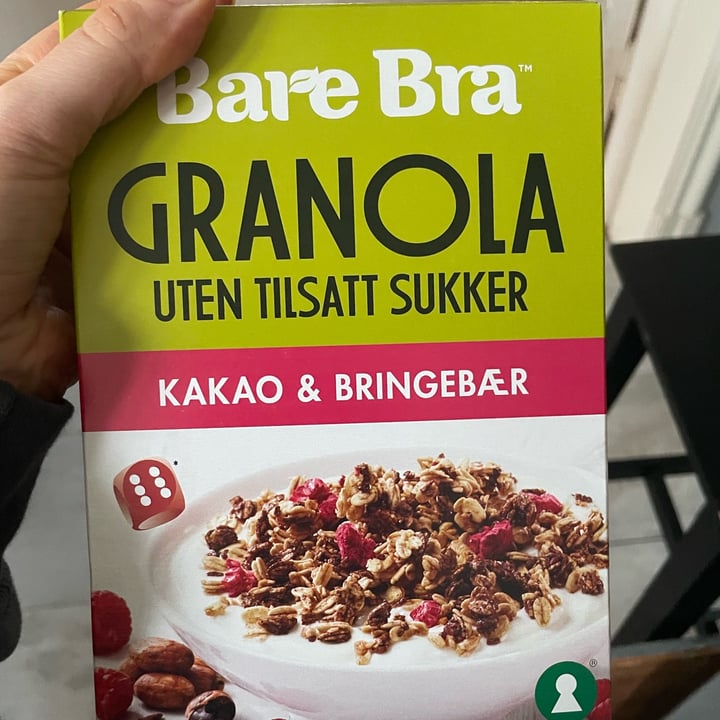 photo of Bare bra Granola Kakao & Bringebær shared by @vivoinnorway on  25 Mar 2022 - review
