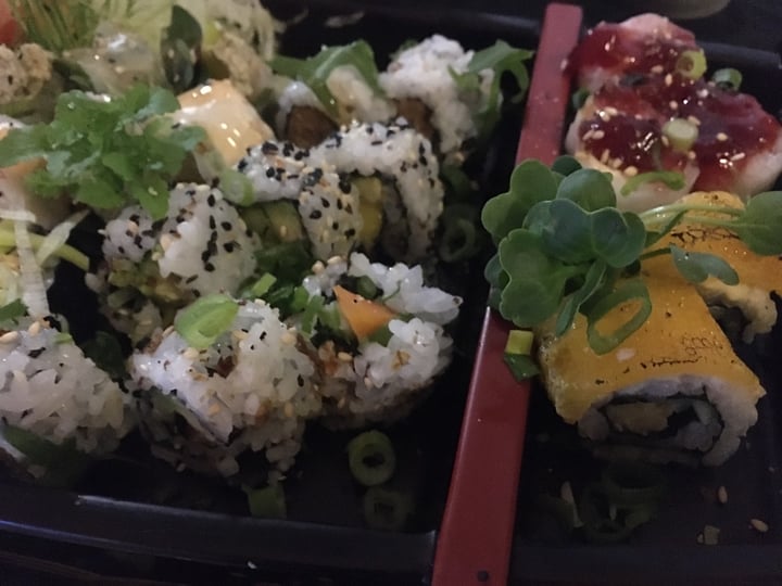 review photo of Legumi Sushi Vegan Sushi Sampling shared by @happygoat on 14 Dec 2019 - review