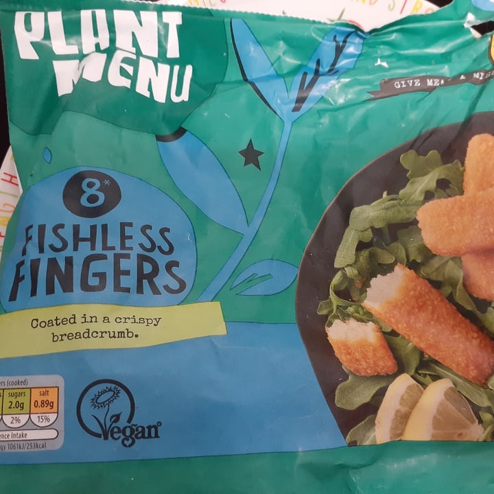 photo of Plant Menu Fishless fingers shared by @musicality on  20 Apr 2021 - review