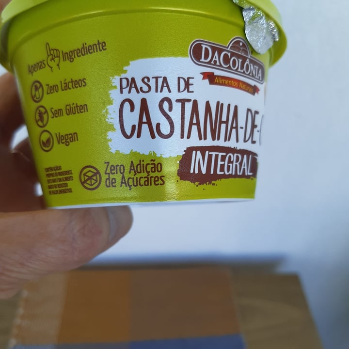 photo of DaColônia Pasta de castanha de caju - Da Colonia shared by @juliamanfrin on  12 Jun 2022 - review