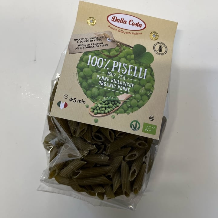 photo of Dalla costa Penne biologiche 100% piselli shared by @o0to on  04 Nov 2022 - review