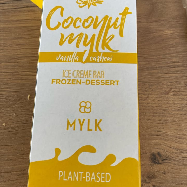 photo of Mylk Ice Cream  Coconut Mylk Vanilla Cashew shared by @zannecreativechicks on  21 Mar 2022 - review