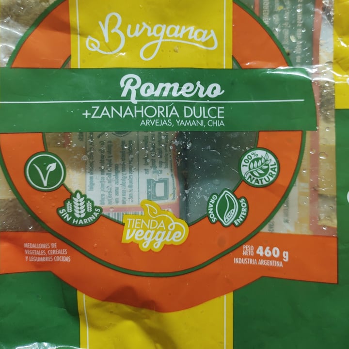 photo of Burganas Hamburguesas de Romero y Zanahoria Dulce shared by @melisabdn on  05 Sep 2020 - review
