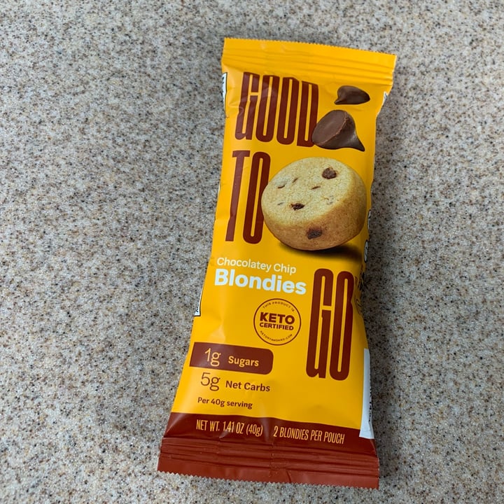 photo of Good To Go Choclatey Chip Blondies shared by @allhess on  26 Jan 2022 - review