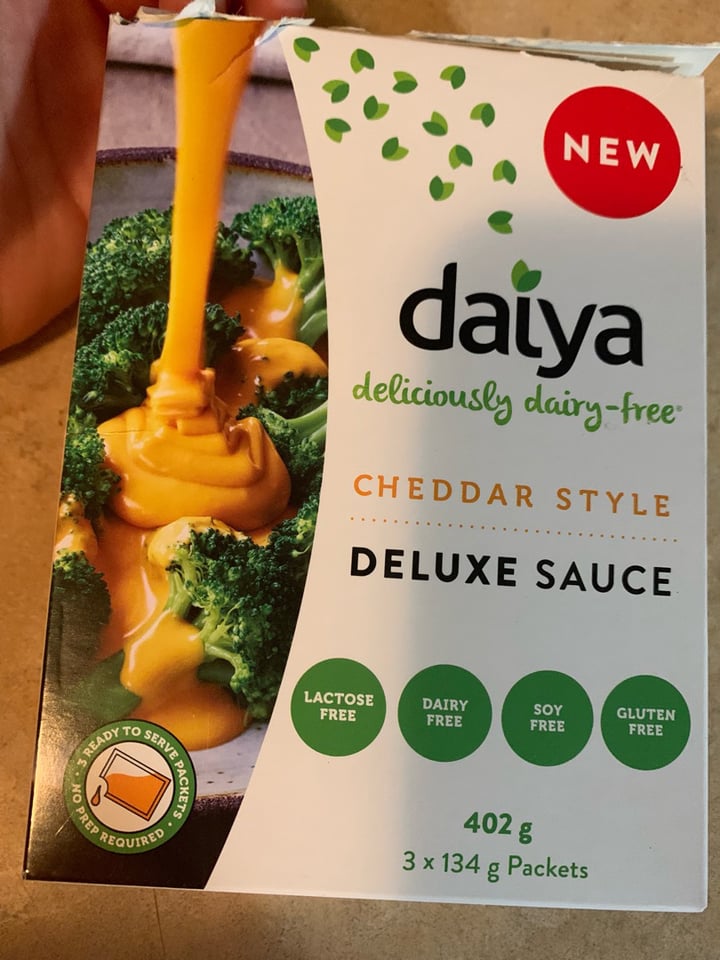 photo of Daiya Cheddar Style Deluxe Cheeze Sauce shared by @steenie on  10 Oct 2019 - review