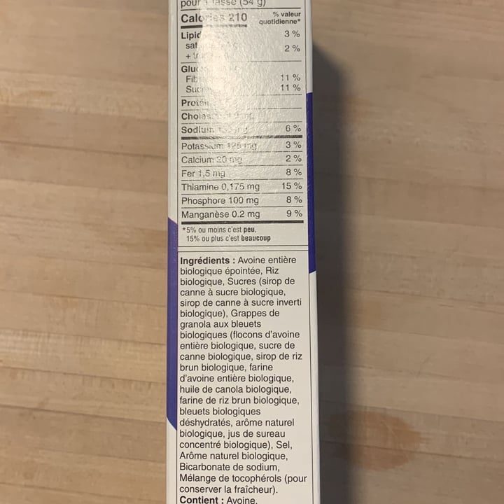 review photo of Kashi Organic blueberry Clusters Cereal shared by @andreanneh on 12 Nov 2021 - review