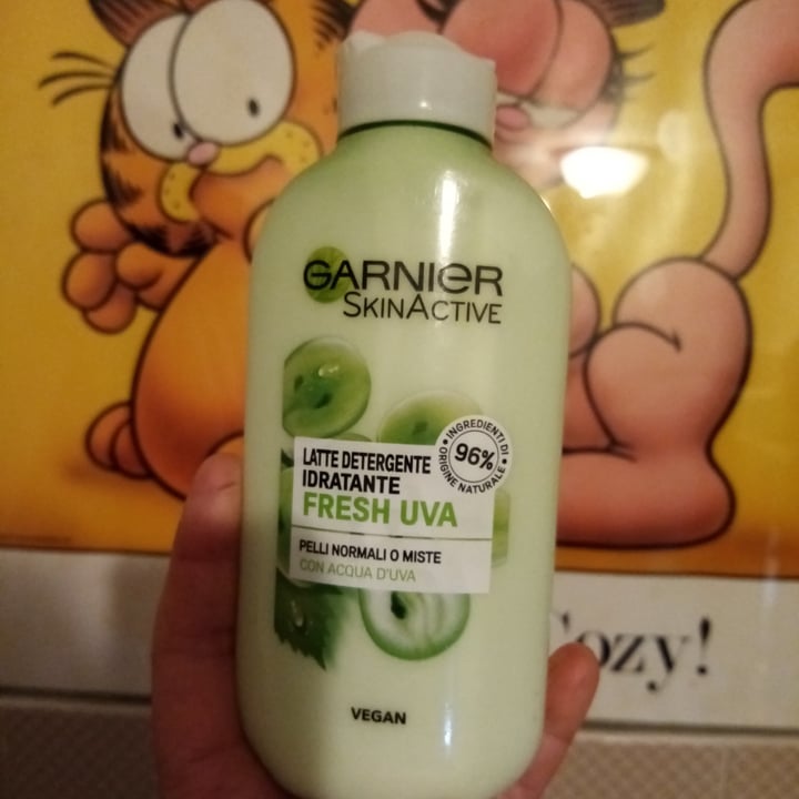 photo of Garnier Latte Detergente Idratante Fresh Uva shared by @robertanatoli on  23 Dec 2022 - review