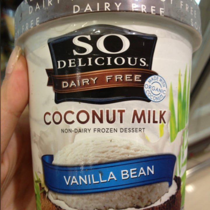 photo of So Delicious Dairy Free Vanilla Bean Coconutmilk Icecream shared by @kimayasheth26 on  03 Mar 2021 - review