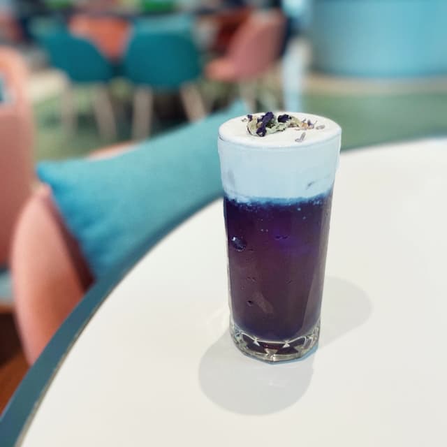 Photo of the dish “Blue Pea Flower Creme”