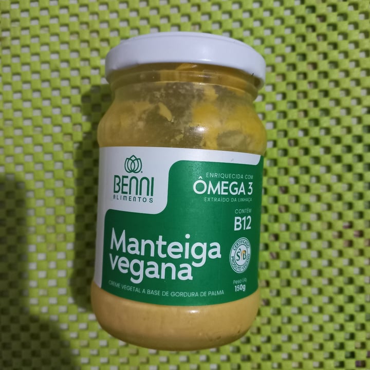 review photo of Benni alimentos Manteiga vegana BENNI shared by @elisabetenogueira on 11 Feb 2022 - review