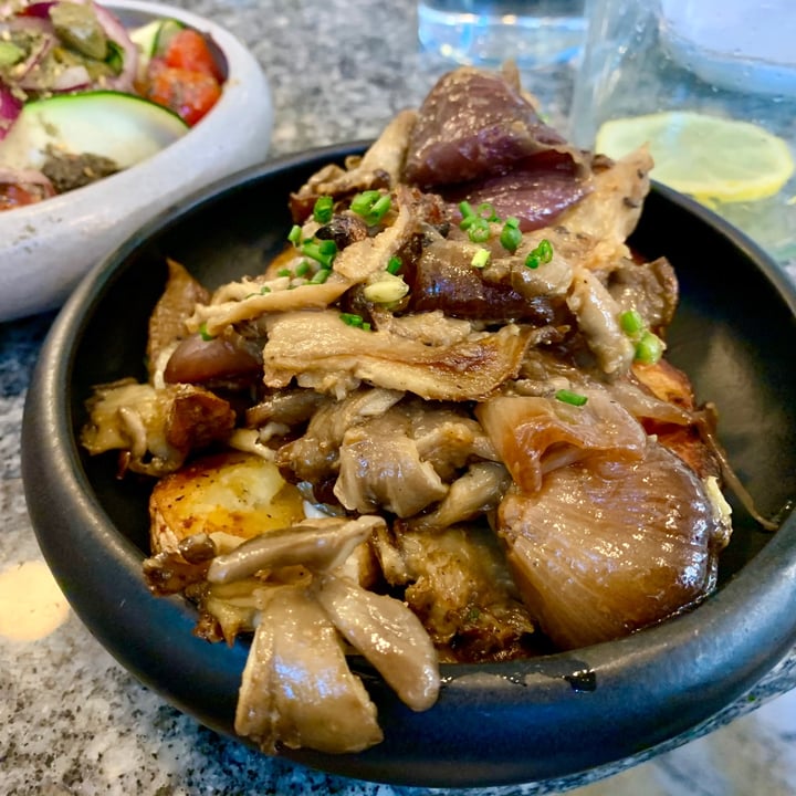 photo of באנה - Bana Wild Mushrooms with Onion Confit and Potatoes shared by @forrestmck on  23 Dec 2020 - review