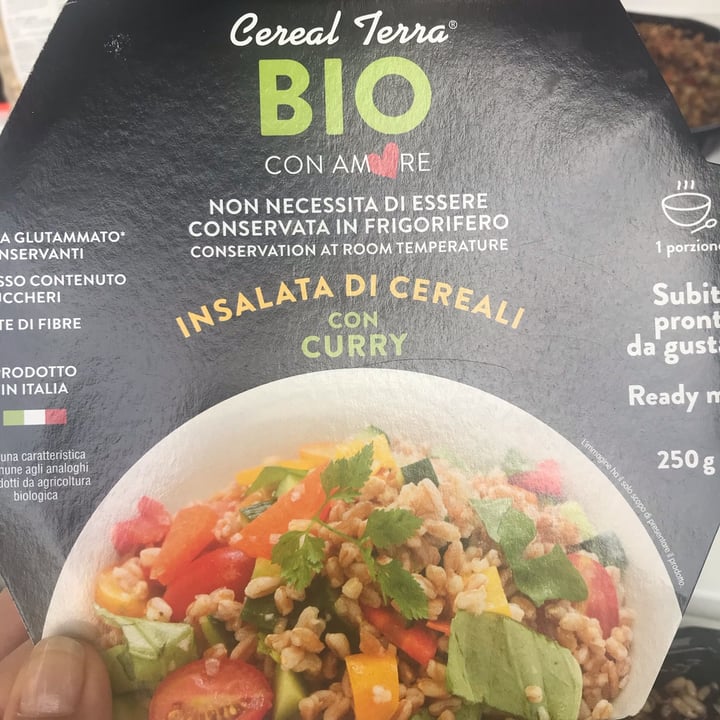 photo of Cereal Terra Insalata di cereali con curry shared by @bebetta on  29 Jun 2022 - review
