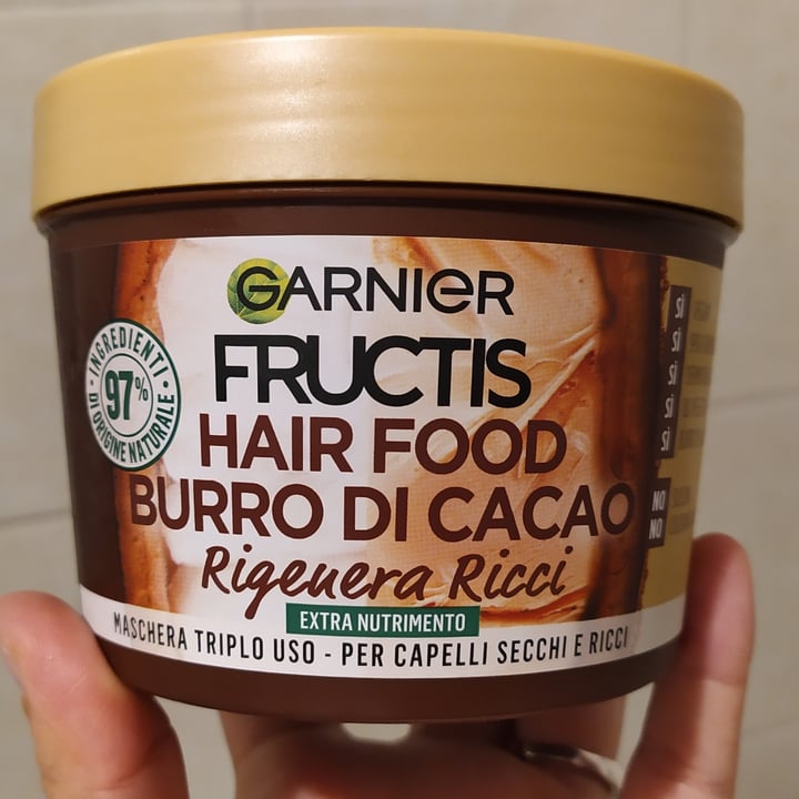 photo of Garnier 3 in 1 hair food burro di cacao shared by @cristina-sordi on  24 Oct 2022 - review
