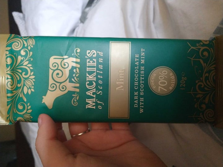 photo of Mackie's of Scotland Dark chocolate with Scottish Mint shared by @megmog on  18 Aug 2019 - review