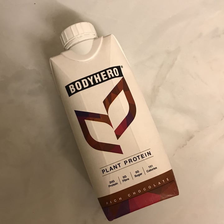 review photo of Bodyhero Plant Protein - Rich Chocolate Milkshake shared by @bernie3511 on 03 Nov 2022 - review