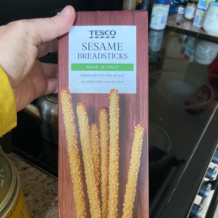 photo of Tesco Sesame breadsticks shared by @animalsrule on  10 Oct 2020 - review
