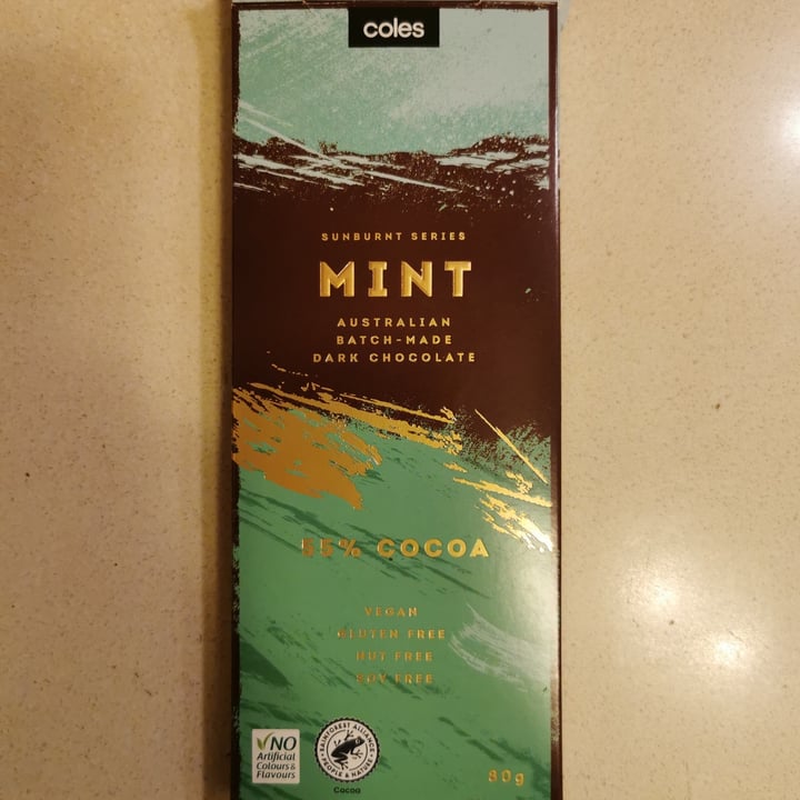 review photo of Coles Mint chocolate shared by @saretta84 on 18 Aug 2021 - review