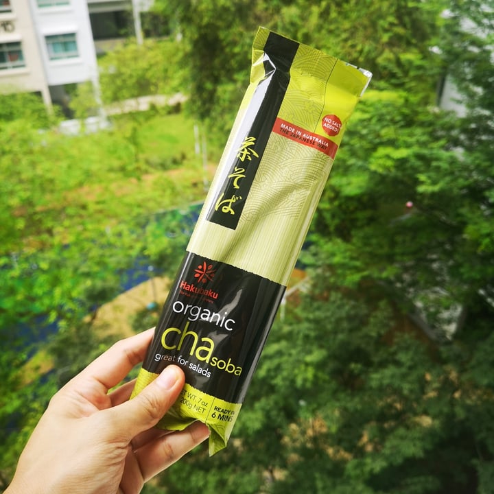 photo of Hakubaku Organic Cha Soba Noodles shared by @raffymabanag on  02 Nov 2021 - review