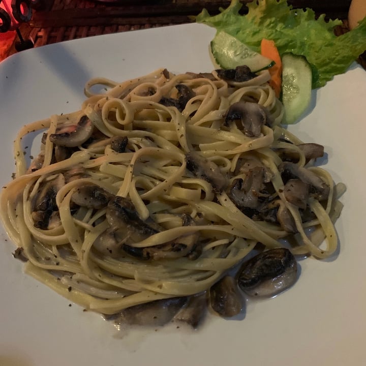 photo of Tasty Vegan Spaghetti mushroom shared by @poppyprl on  04 Sep 2020 - review