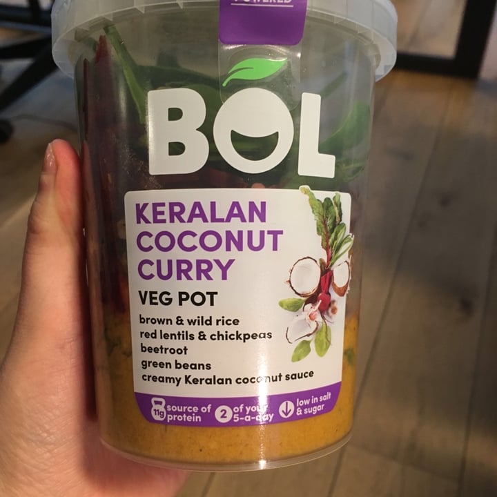 photo of BOL Keralan Coconut Curry Veg Pot shared by @megrae on  02 Jan 2020 - review