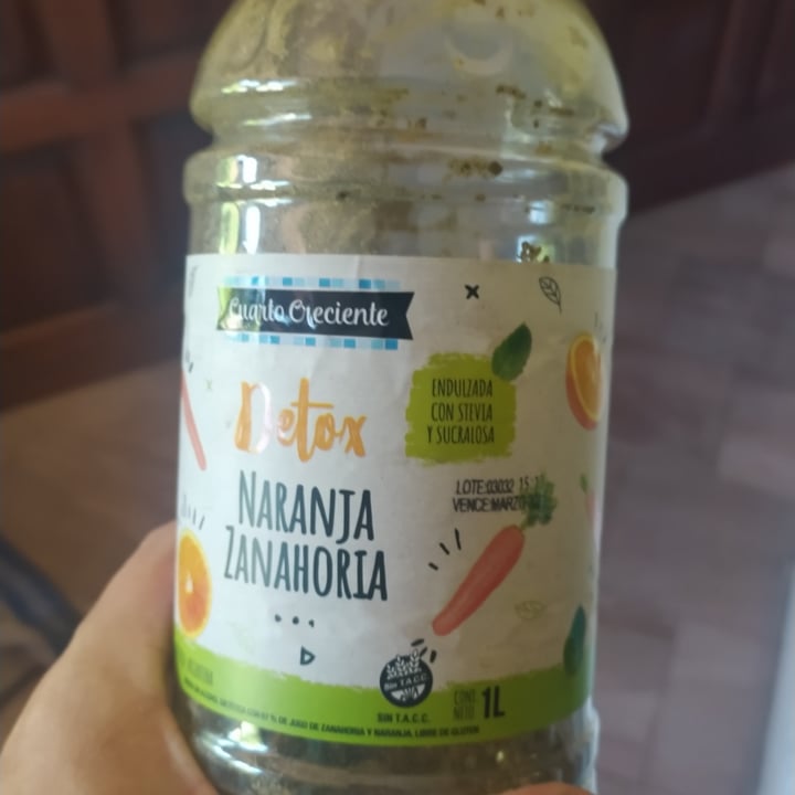 review photo of Cuarto Creciente Jugo Detox Naranja y Zanahoria shared by @jformica on 27 Nov 2021 - review
