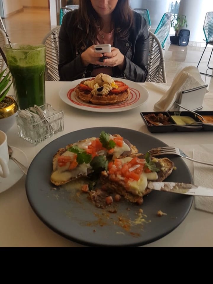 photo of Vegan Inc Puebla Molletes shared by @stefpl on  26 Mar 2020 - review