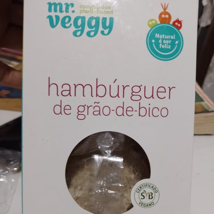 photo of mr. veggy Hambúrguer de Grão-de-bico shared by @nandagaia on  28 Apr 2022 - review