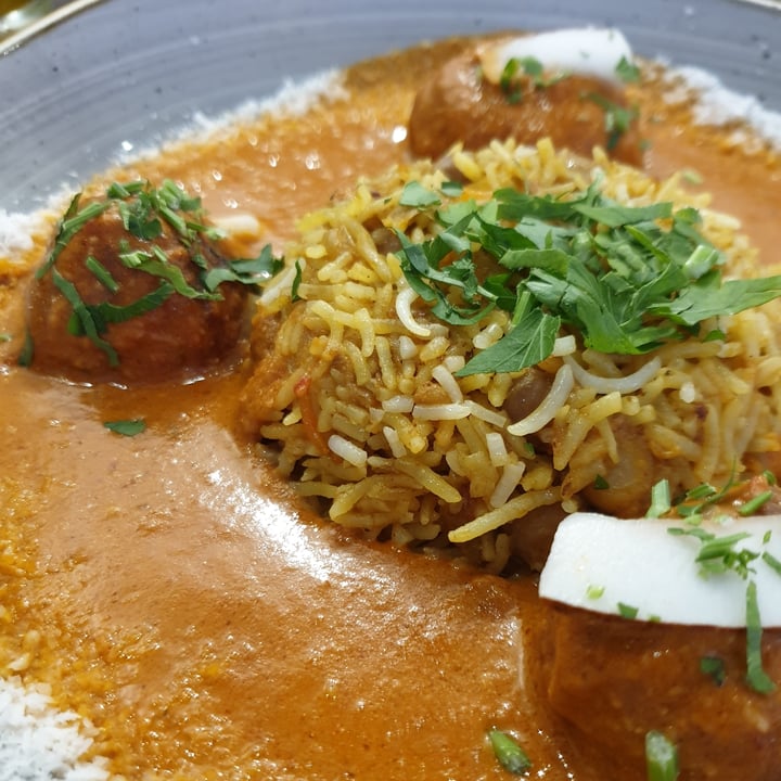 review photo of In-Dish Mughlai Beetroot Kofta shared by @veganfindsaustria on 20 Jun 2020 - review