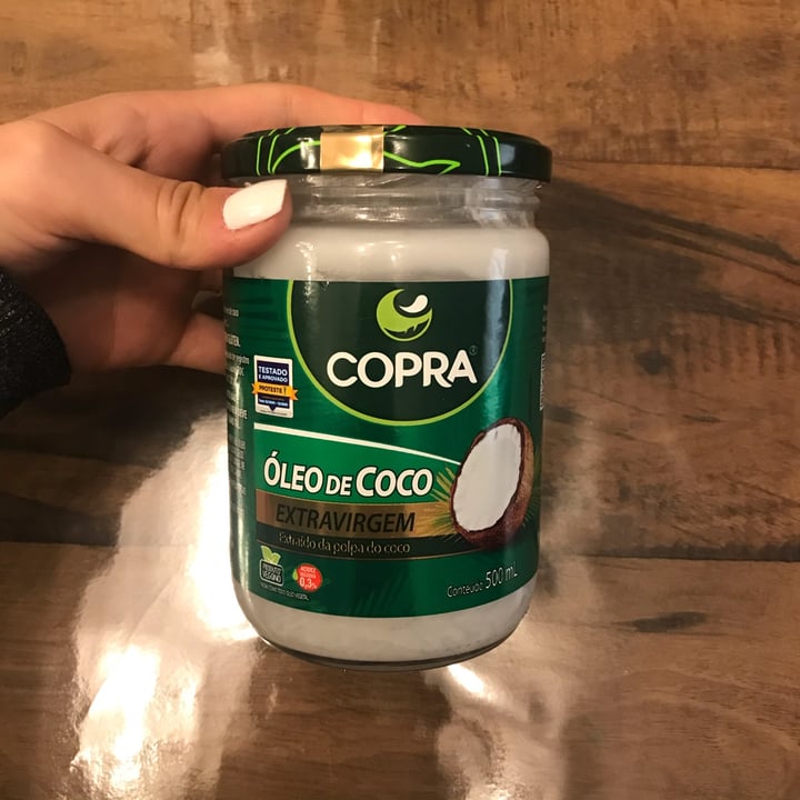 photo of Copra coconut oil extra virgin shared by @vitoriaj on  04 Jun 2022 - review