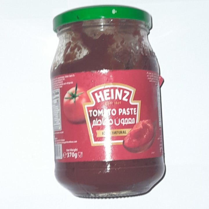 photo of Heinz Tomato paste shared by @ahmedvegan on  19 Dec 2021 - review