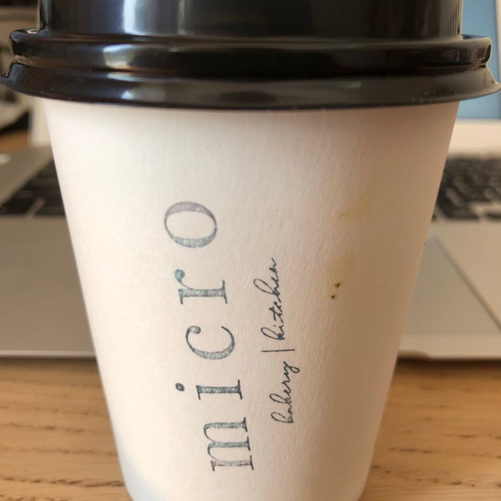photo of MICRO red | house Oat milk latte shared by @clav on  07 Nov 2020 - review