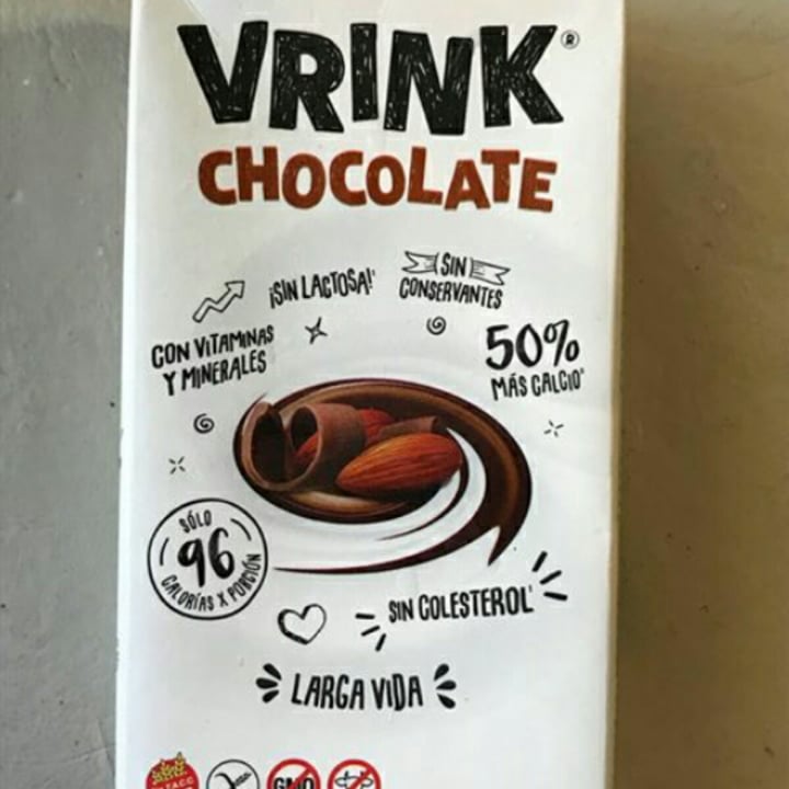 photo of Vrink Vrink Chocolate de Almendras shared by @juliocruz09 on  01 Sep 2020 - review