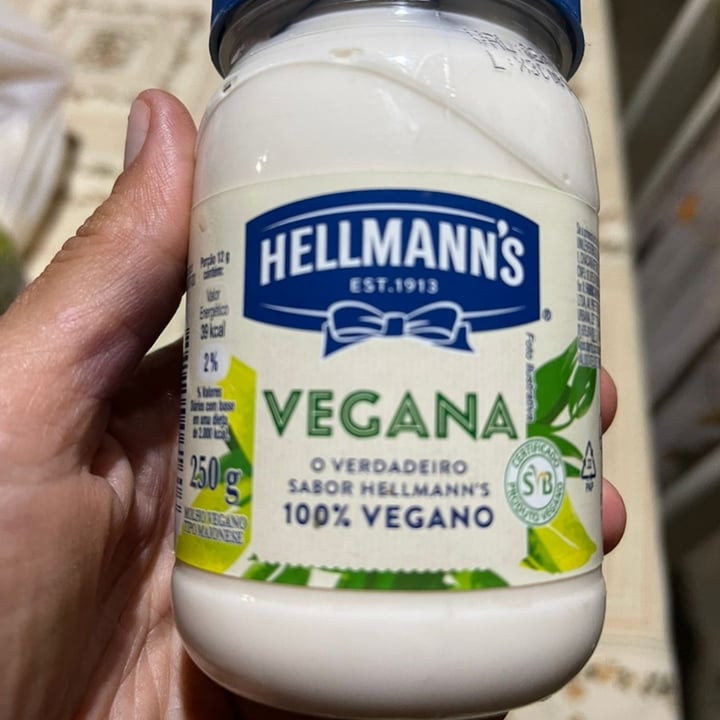 photo of Hellmann’s Vegana 100% Vegetal shared by @amanti-cozinhavegana on  11 Oct 2022 - review
